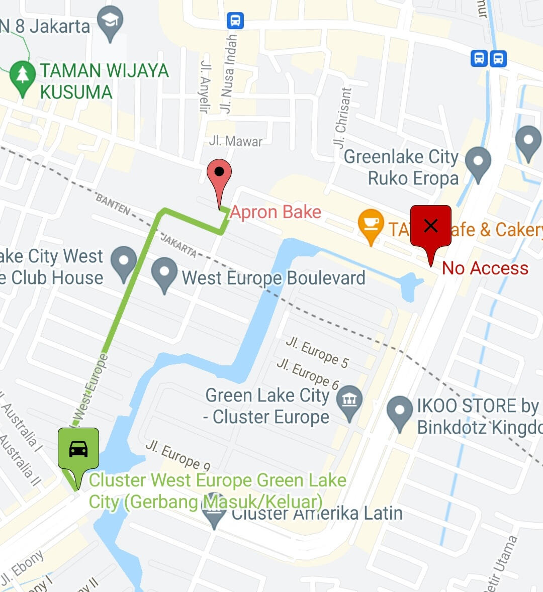 Pintu Masuk & Keluar - West Europe